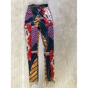 Her Bottari Women Multi Print High Rise Colorful Legging SZ S